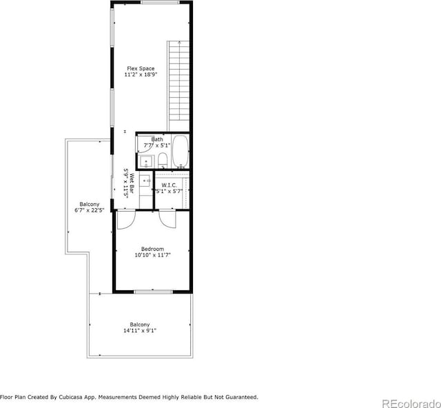 2391 King St, Denver, CO 80211 - view of home floor plan