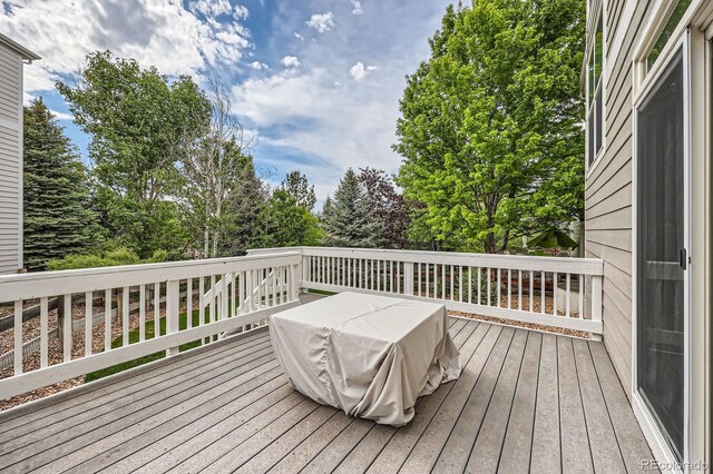 8469 Winter Berry Dr, Castle Pines, CO 80108 - view of deck
