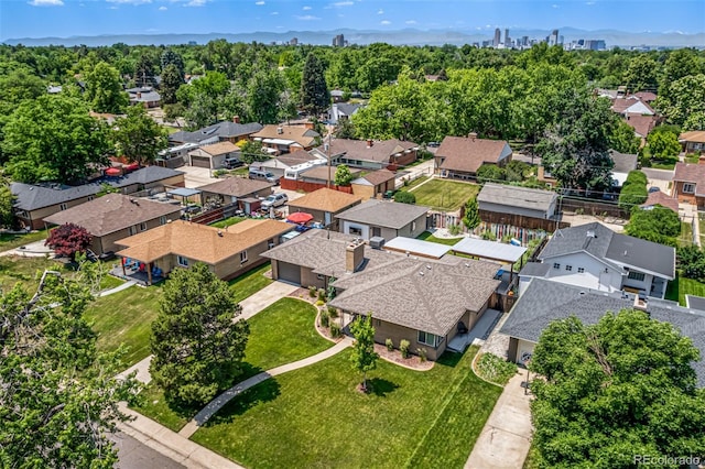 2845 Hudson St, Denver, CO 80207 - aerial perspective of suburban area