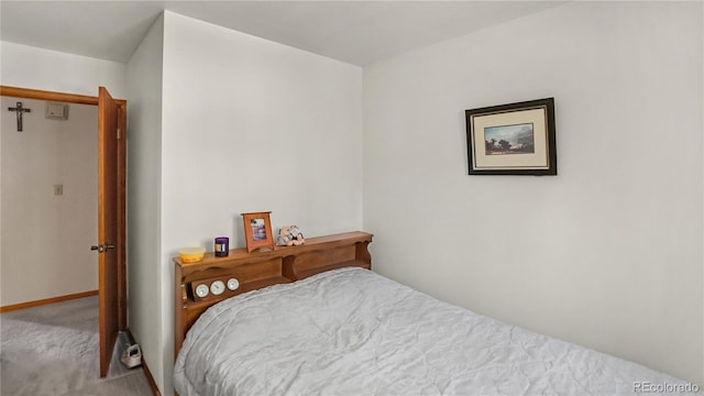 1269 Roland Dr, Bailey, CO 80421 - carpeted bedroom with baseboards
