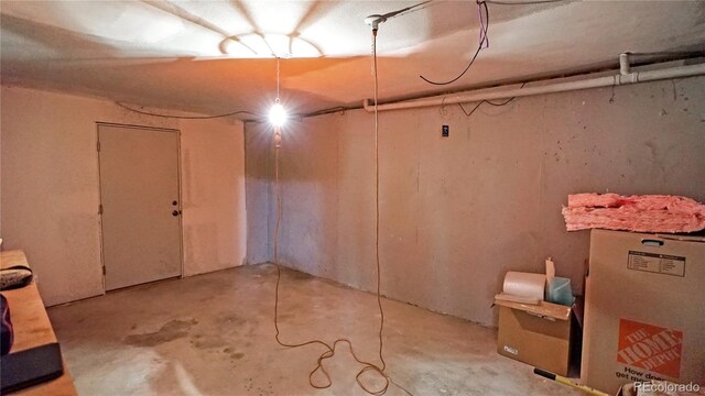 1269 Roland Dr, Bailey, CO 80421 - view of basement