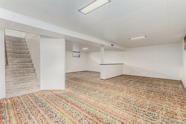 3334 W Grand Ave, Englewood, CO 80110 - finished below grade area featuring carpet flooring and stairs