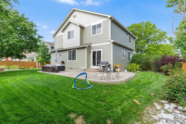 14794 Vine St, Thornton, CO 80602 - back of house with a patio area and an outdoor hangout area