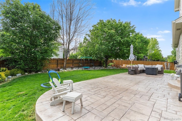 14794 Vine St, Thornton, CO 80602 - view of patio featuring outdoor lounge area