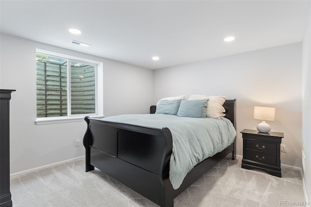 14794 Vine St, Thornton, CO 80602 - bedroom featuring light colored carpet, baseboards, and recessed lighting