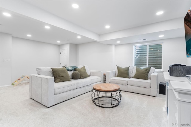 14794 Vine St, Thornton, CO 80602 - living room with recessed lighting and light carpet