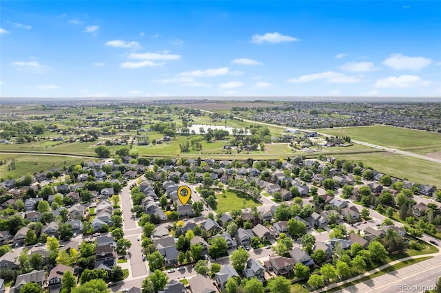 14794 Vine St, Thornton, CO 80602 - aerial view of residential area featuring a large body of water