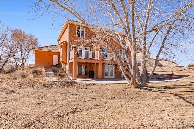25 Tierra Casa Dr, Pueblo, CO 81005 - back of property with a patio