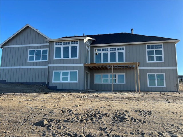 view of rear view of house