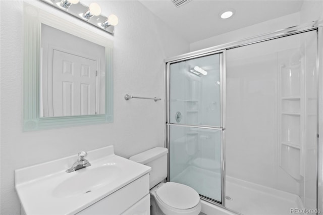 6846 Edgewood Way, Highlands Ranch, CO 80130 - full bathroom with a shower stall and vanity