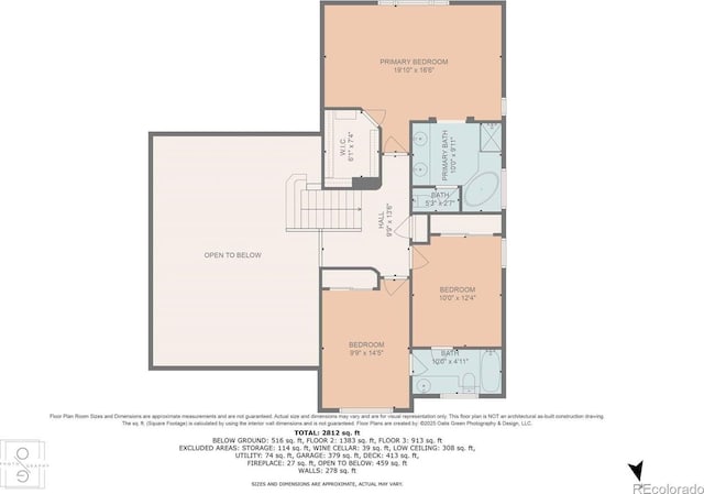 6846 Edgewood Way, Highlands Ranch, CO 80130 - view of home floor plan