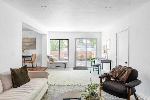 1695 E Eastman Ave, Englewood, CO 80113 - carpeted living room featuring baseboards
