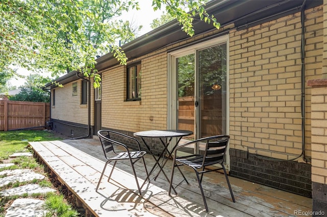 1695 E Eastman Ave, Englewood, CO 80113 - view of patio / terrace with a wooden deck