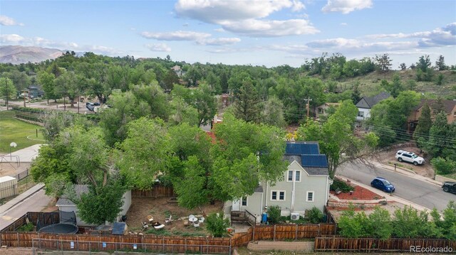 drone / aerial view