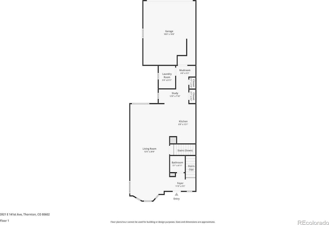 3921 E 141st Ave, Thornton, CO 80602 - home floor plan