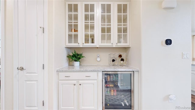 5932 Eldora St, Golden, CO 80403 - indoor dry bar with wine cooler
