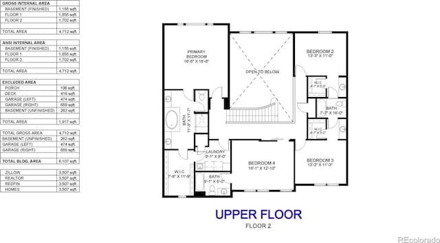 5932 Eldora St, Golden, CO 80403 - room layout