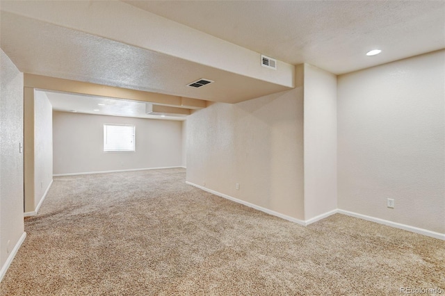 6836 Loudon St, Wellington, CO 80549 - below grade area featuring carpet and baseboards
