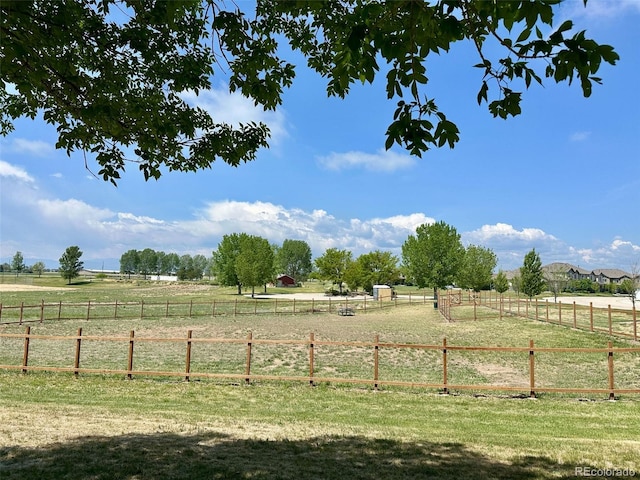 6836 Loudon St, Wellington, CO 80549 - view of yard with a rural view