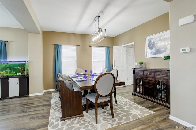 15122 Fillmore Way, Thornton, CO 80602 - dining area featuring wood finished floors and baseboards