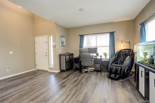 15122 Fillmore Way, Thornton, CO 80602 - office featuring wood finished floors and baseboards