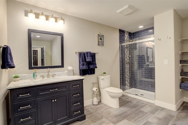 15122 Fillmore Way, Thornton, CO 80602 - full bath featuring vanity and a stall shower
