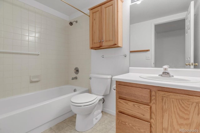 8406 Everett Way Unit C, Arvada, CO 80005 - bathroom with vanity and bathtub / shower combination