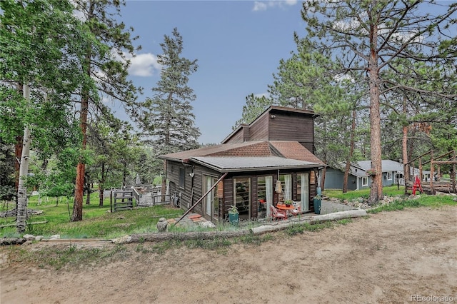 119 Yew Ln, Bailey, CO 80421 - rear view of house