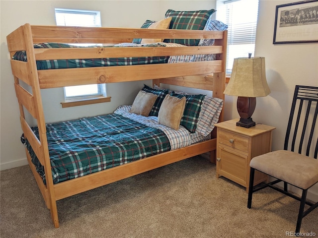 240 Fourth St, Fairplay, CO 80440 - bedroom featuring light colored carpet and multiple windows