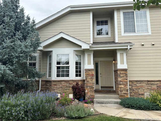 view of entrance to property