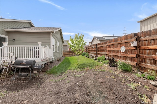 481 Vista Blvd, Brighton, CO 80603 - view of yard with a deck