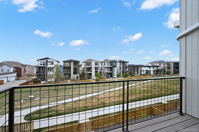 21440 E 61st Dr, Aurora, CO 80019 - balcony with a residential view