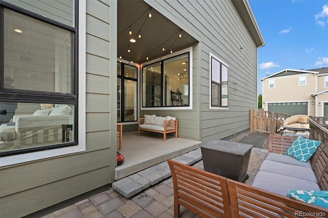 21440 E 61st Dr, Aurora, CO 80019 - view of patio / terrace with an outdoor hangout area