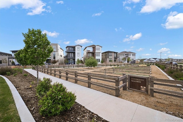 21440 E 61st Dr, Aurora, CO 80019 - view of community featuring a residential view and fence