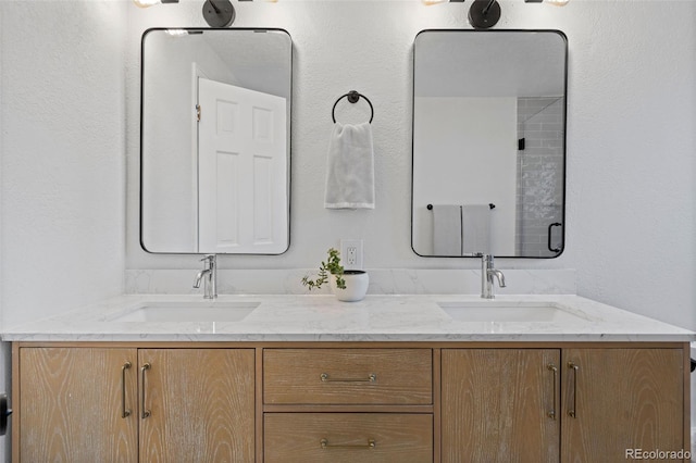 10801 W 29th Ave, Lakewood, CO 80215 - full bathroom with double vanity and a sink