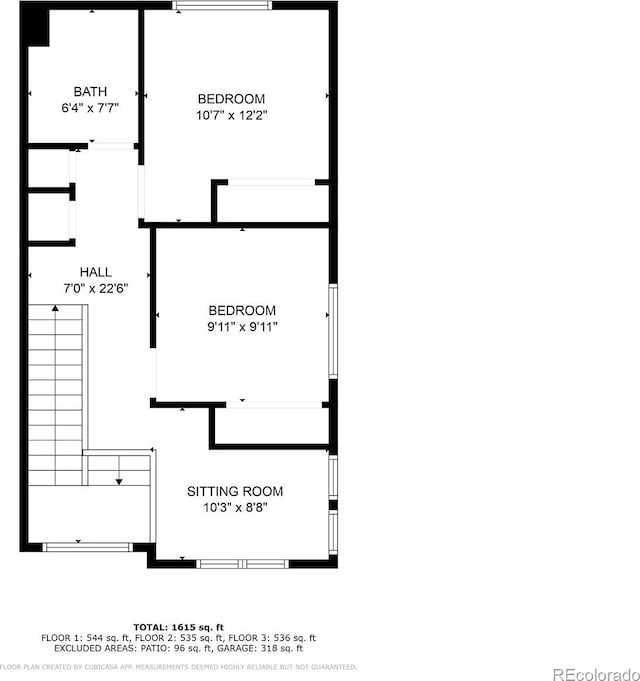 1530 Terry St, Longmont, CO 80501 - view of floor plan / room layout