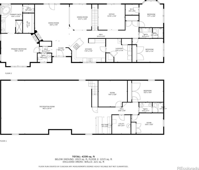 1625 N Yoder Rd, Yoder, CO 80864 - room layout