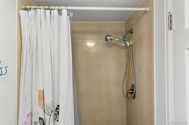 4810 W 102nd Pl, Westminster, CO 80031 - bathroom view of a shower with shower curtain