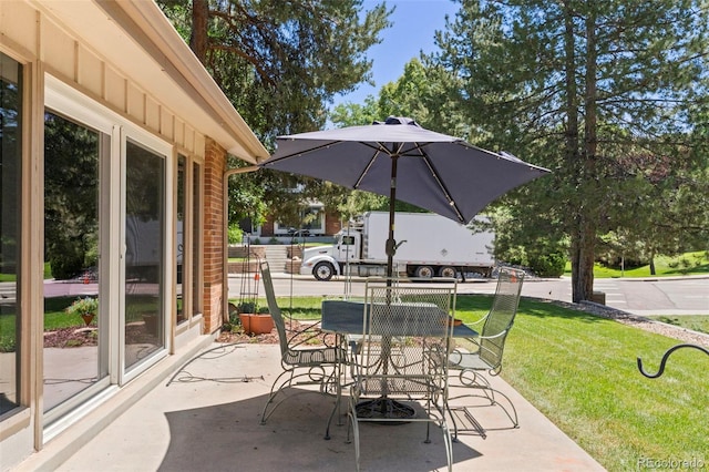 4810 W 102nd Pl, Westminster, CO 80031 - view of patio featuring outdoor dining space
