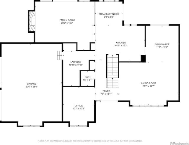 4810 W 102nd Pl, Westminster, CO 80031 - view of property floor plan