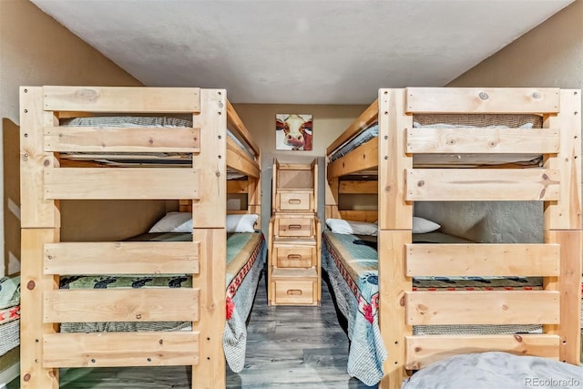 unfurnished bedroom featuring wood finished floors