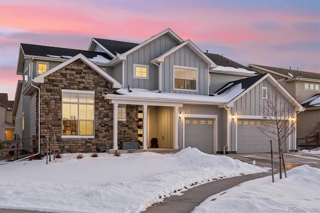 view of craftsman-style home