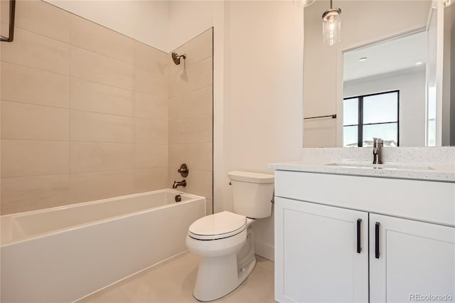8648 Carneros Ct, Parker, CO 80138 - bathroom with bathing tub / shower combination and vanity