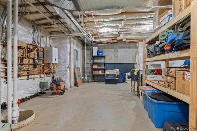 25350 Ridge Way, Golden, CO 80401 - unfinished below grade area with water heater