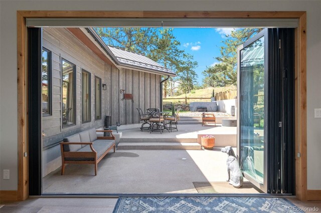 25350 Ridge Way, Golden, CO 80401 - view of patio with outdoor dining area