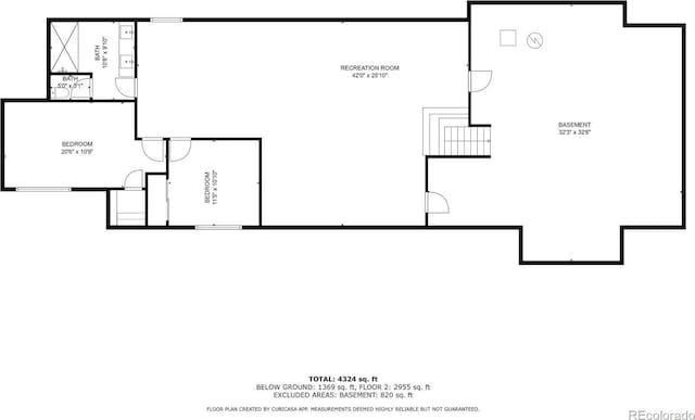 25350 Ridge Way, Golden, CO 80401 - home floor plan