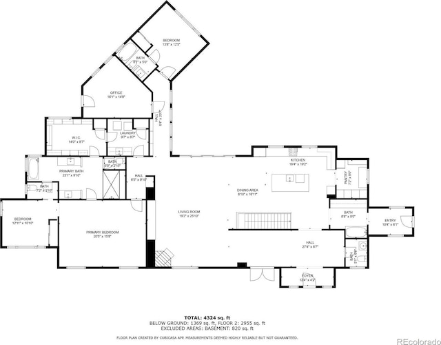 25350 Ridge Way, Golden, CO 80401 - view of floor plan / room layout
