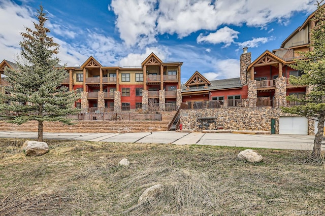 22714 US Highway 6 Unit 5945, Keystone, CO 80435 - view of front of property with a chimney