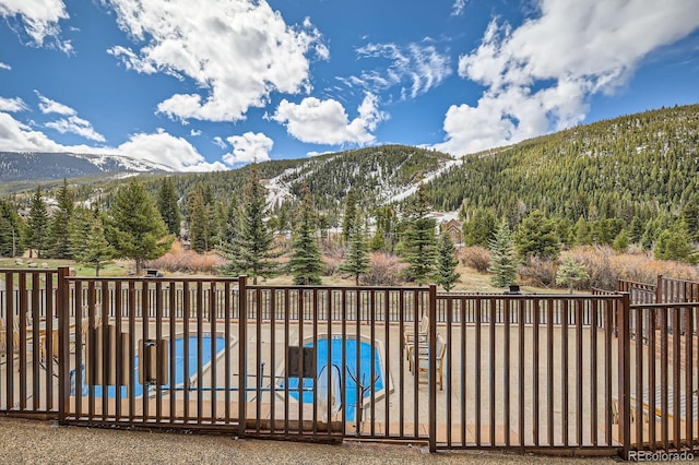 22714 US Highway 6 Unit 5945, Keystone, CO 80435 - mountain view featuring a heavily wooded area