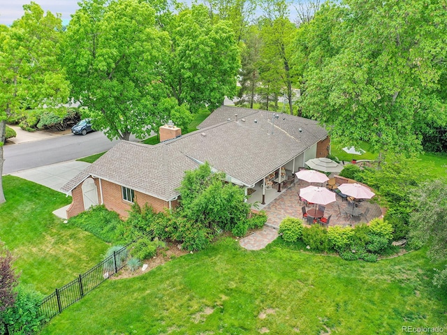 595 W Lake Ave, Littleton, CO 80120 - aerial view of property and surrounding area
